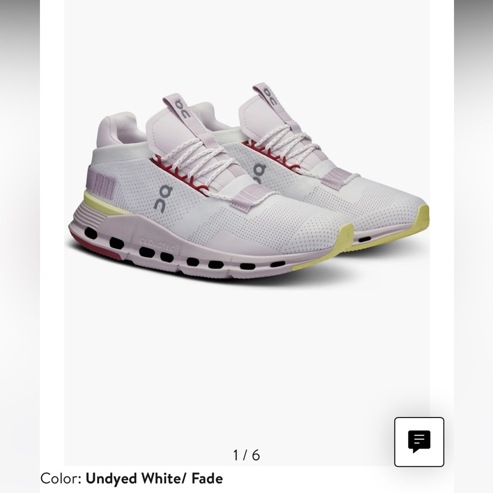 On Cloudnova sneakers size 7.5, brand new!